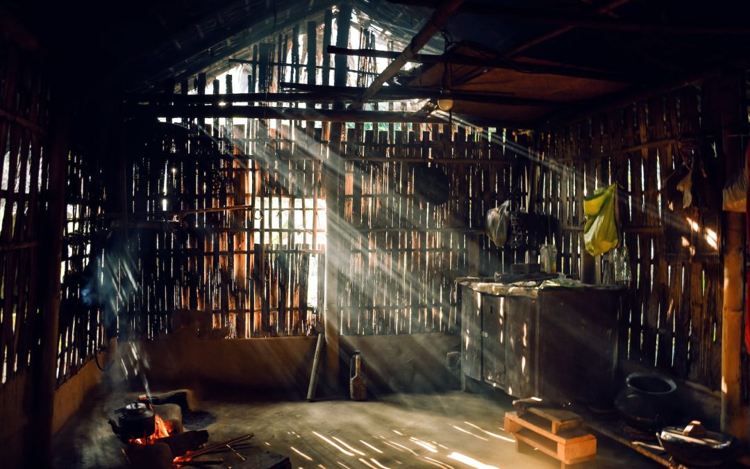wooden barn